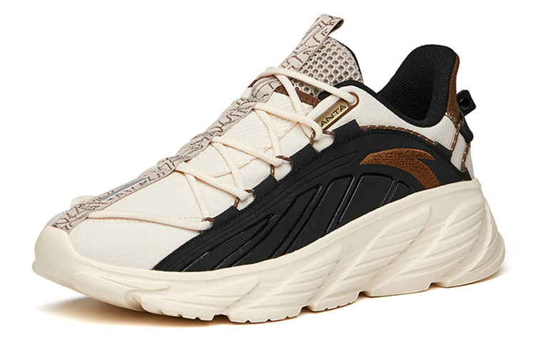 Anta Running Series Sneakers 'Milk Black Brown' 圖 2
