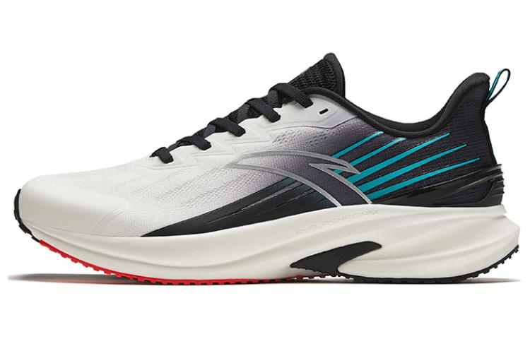 Buy 安踏跑步系列运动鞋‘白黑蓝绿色’ 112425585-3