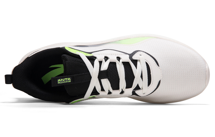 Anta Running Series Sneakers 'White Green Black' 圖 2