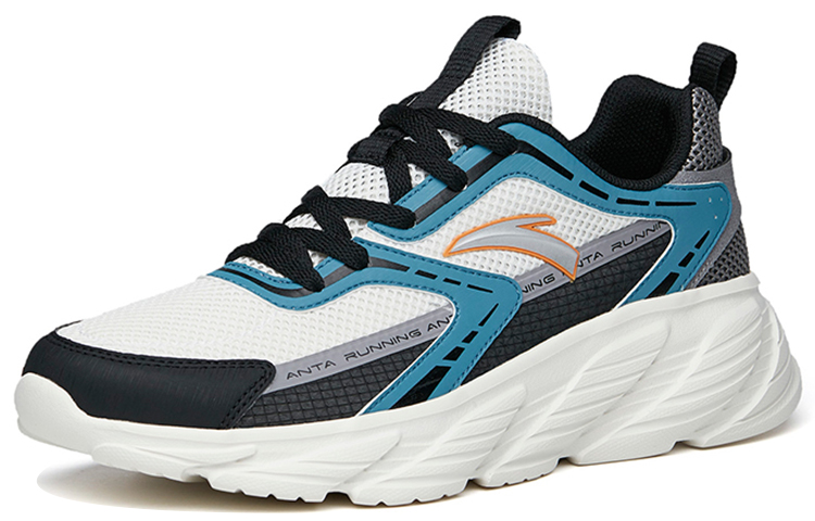Anta Running Series Sneakers 'White Grey Blue' 圖 2
