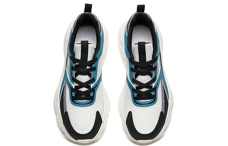 Anta Running Series Sneakers 'White Grey Blue' 圖 3
