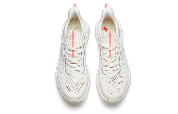 Anta Running Series Sneakers 'White Silver Red' 圖 3