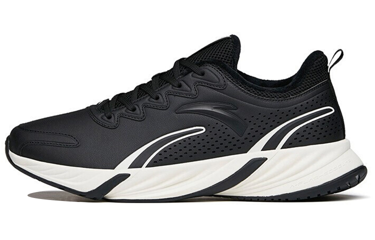 Anta Running Series Sneakers Fleeced 'Black White'