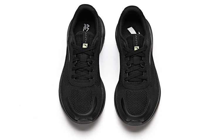 Lookbook Anta Running Series Sneakers Fly knit 'Black' 112135571-9
