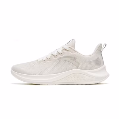 Anta Running Series Sneakers Flyknit 'White Grey'