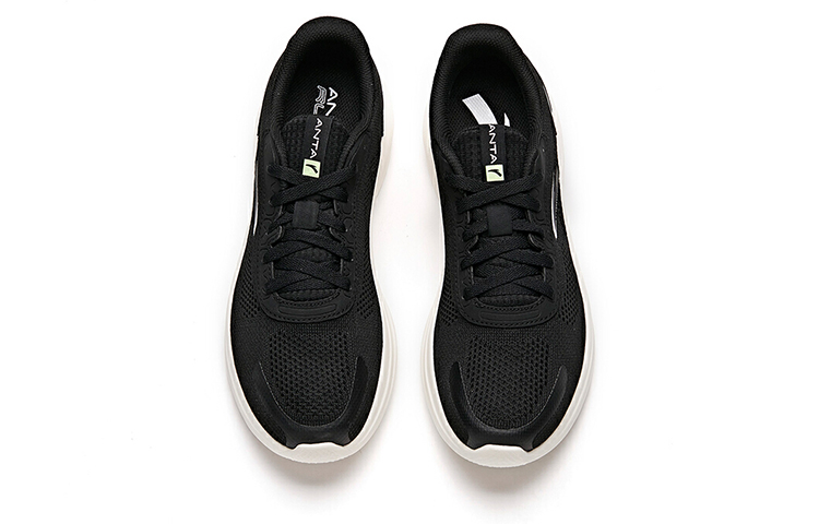 Anta Running Series Sneakers Knit 'Black White' 圖 3
