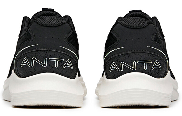 Anta Running Series Sneakers Knit 'Black White' 圖 4