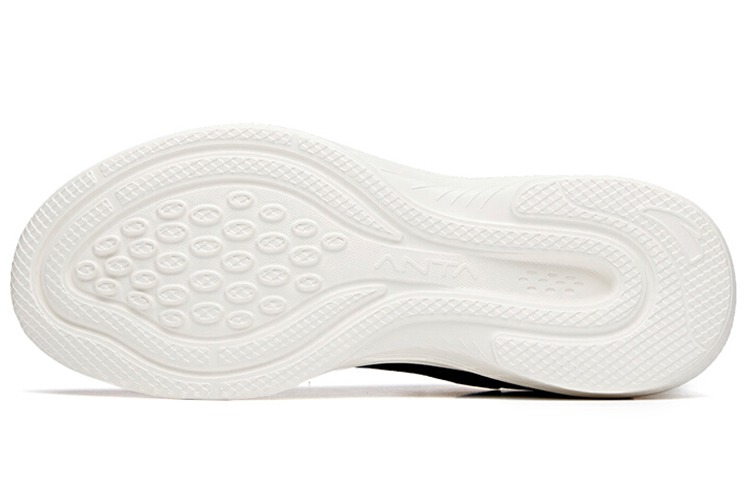 Anta Running Series Sneakers Knit 'Black White' 圖 5