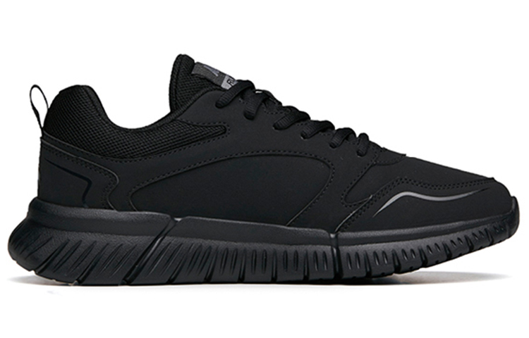Order Anta Running Series Sneaker Leder ''Ganz Schwarz'' 912035527R-11