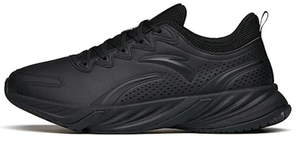 Anta Running Series Sneakers Leather 'Black' 112145523-13 Anta Running Series Sneakers Leather 'Black' 112145523-13