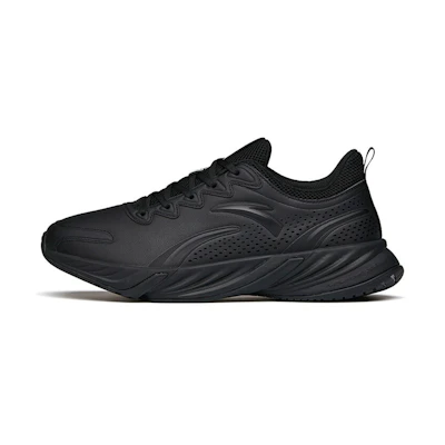 Anta Running Series Sneakers Leather 'Black'