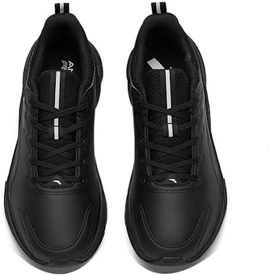 Kasut Lari Anta Siri Kulit 'Hitam' 112145523-13 Lookbook Kasut Lari Anta Siri Kulit 'Hitam' 112145523-13