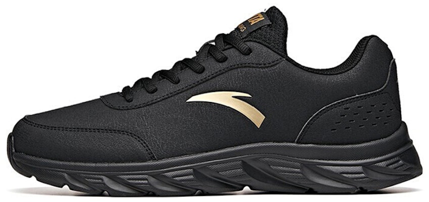 Anta Running Series Sneakers Leather 'Black Gold' 91835529-9 Buy Anta Running Series Sneakers Leather 'Black Gold' 91835529-9