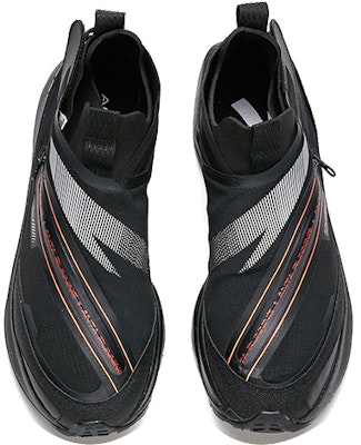 安踏跑鞋系列皮革运动鞋'黑橙银' 112045529-3 Lookbook 安踏跑鞋系列皮革运动鞋'黑橙银' 112045529-3