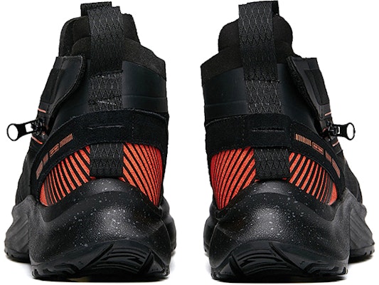 安踏跑鞋系列皮革运动鞋'黑橙银' 112045529-3 Shop 安踏跑鞋系列皮革运动鞋'黑橙银' 112045529-3