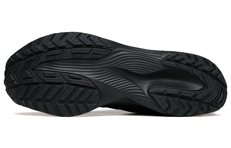 Purchase 安踏跑鞋系列皮革运动鞋'黑橙银' 112045529-3