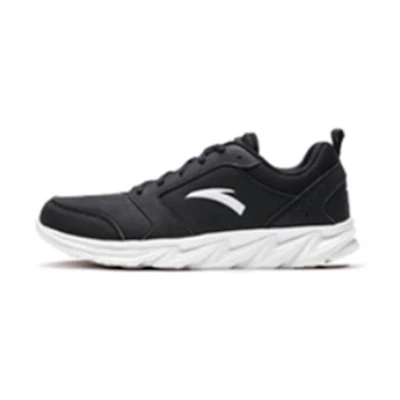 Anta Running Series Sneakers Leather 'Black White'