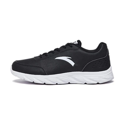Anta Running Series Sneakers Leather 'Black White'