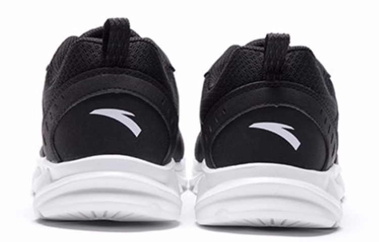 Anta Running Series Sneakers Leather 'Black White' 圖 3