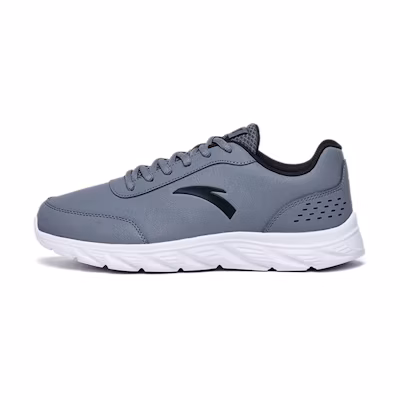 Anta Running Series Sneakers Leather 'Stone Grey'