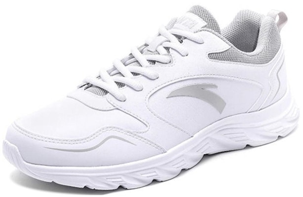 안타 러닝 시리즈 가죽 스니커즈 '화이트 그레이' 912245515-4 Order 안타 러닝 시리즈 가죽 스니커즈 '화이트 그레이' 912245515-4