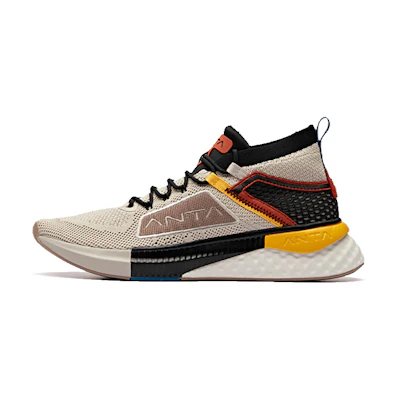 Anta Running Series Sneakers Mid 'Beige Black Brown'