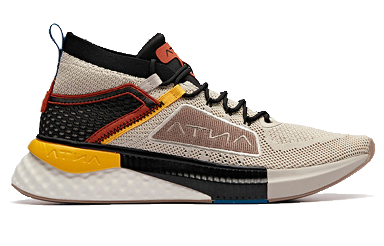 Anta Running Series Sneakers Mid 'Beige Black Brown' 圖 2