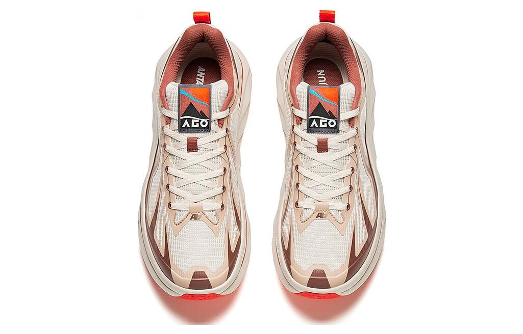 Lookbook Zapatillas para Correr Anta 'Beige Marrón Rojo' 912416606A-6