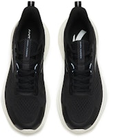 Anta安踏 舒適 防滑耐磨 低筒 跑步鞋 男款 黑白色 Lookbook Anta安踏 舒適 防滑耐磨 低筒 跑步鞋 男款 黑白色