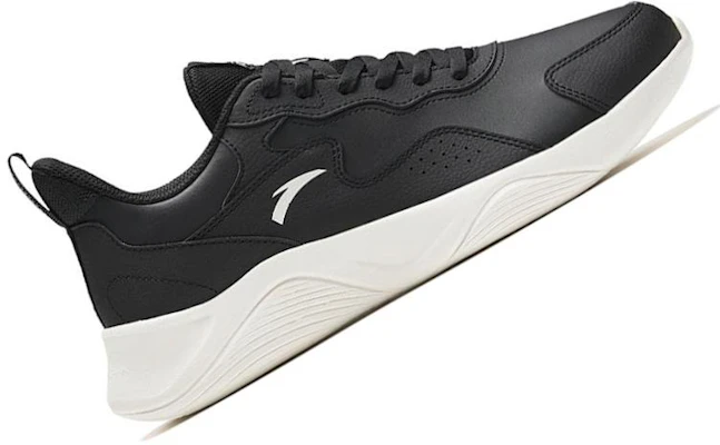 Anta安踏 舒適耐磨 減震防滑 低幫 跑步鞋 男款 黑色 Order Anta安踏 舒適耐磨 減震防滑 低幫 跑步鞋 男款 黑色