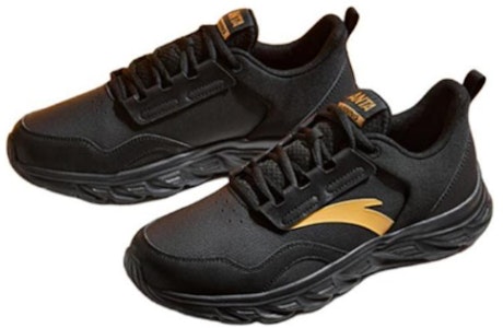 安踏跑鞋 '黑黄' 912355524-5 Order 安踏跑鞋 '黑黄' 912355524-5