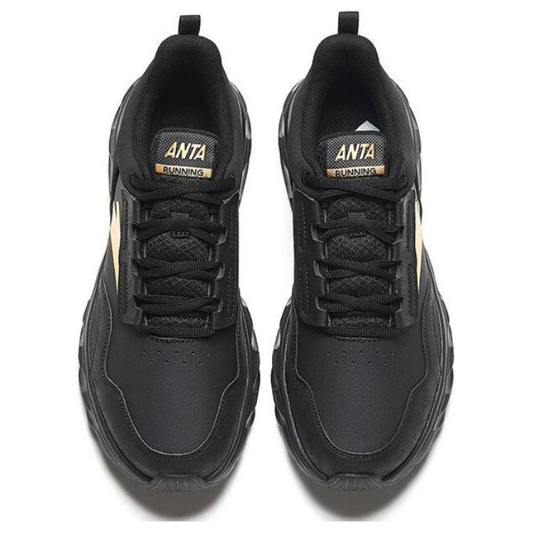 Lookbook 安踏跑鞋 '黑黄' 912355524-5