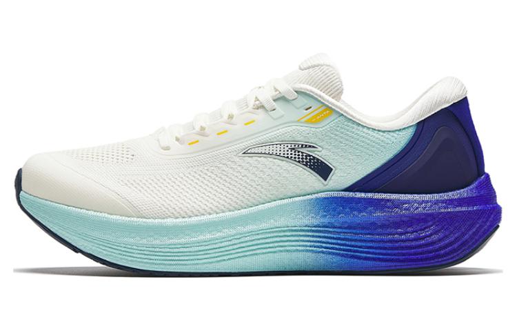 Buy 安踏 望海 氮科技 防滑耐磨 低幫 跑步鞋 男款 白藍紫