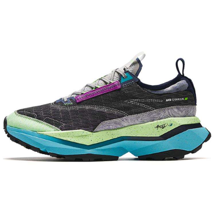 Anta Running Shoes 'Grey Green Blue' 圖 5