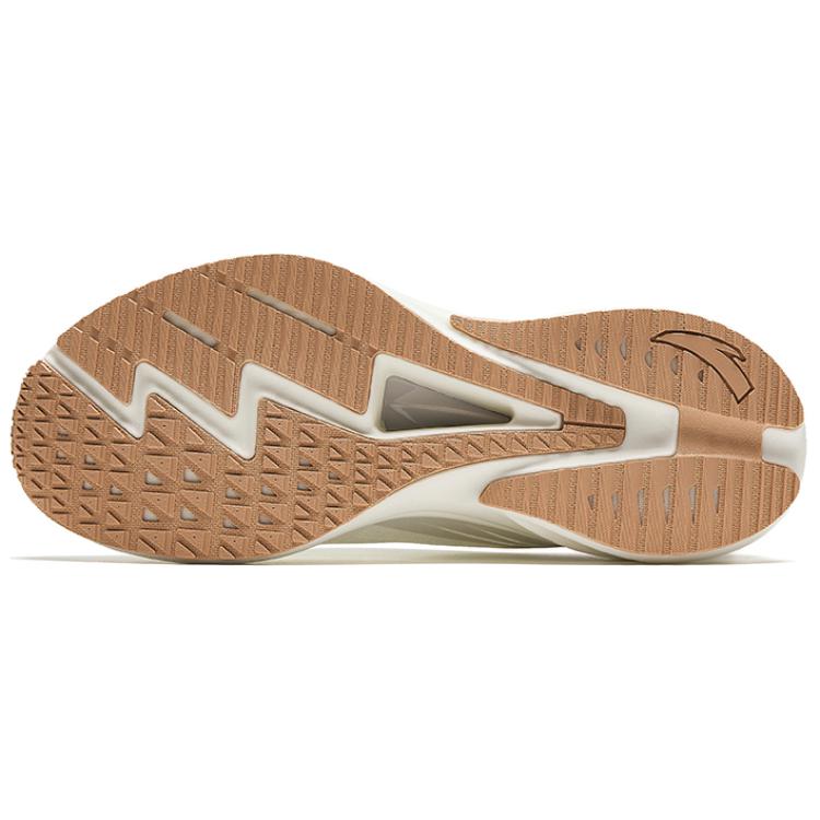 Shop アンタ ランニングシューズ 'ホワイト ベージュ オレンジ' 112425585-1