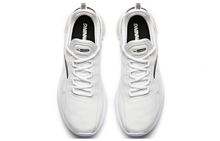 Anta Half Cushion Running Shoes 'White Black' 圖 3