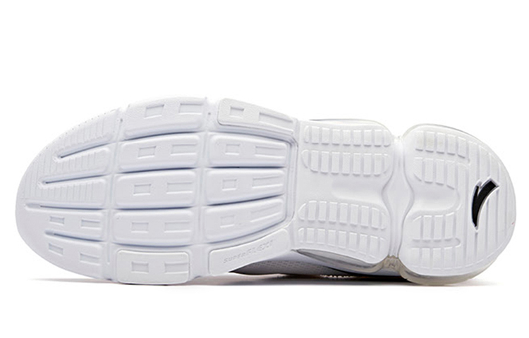 Anta Half Cushion Running Shoes 'White Black' 圖 5