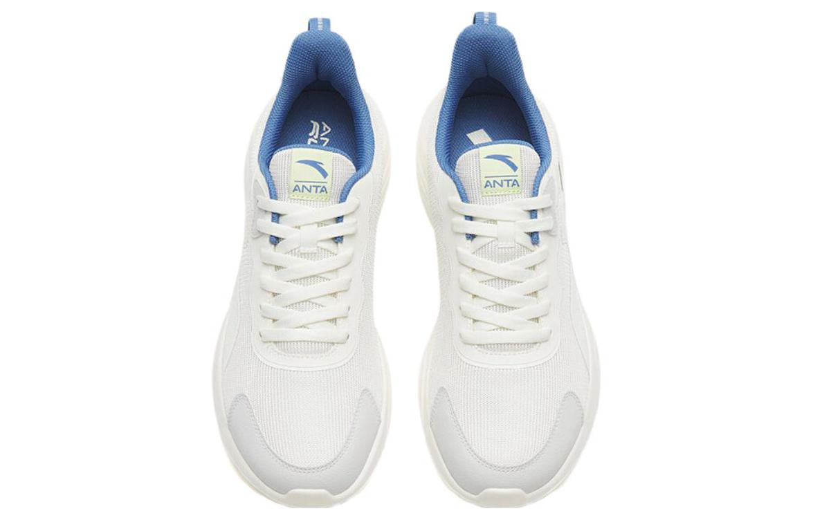 Lookbook 安踏 舒適運動百搭 輕便耐磨 低幫 跑步鞋 男款 白色