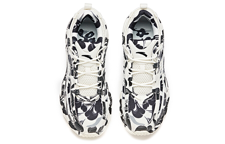 Lookbook Zapatillas Anta para Correr Bajas 'Negro Blanco' 912035581-9