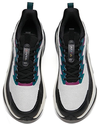 Anta Running Shoes 'Black White Green' 112145502-1 Shop Anta Running Shoes 'Black White Green' 112145502-1