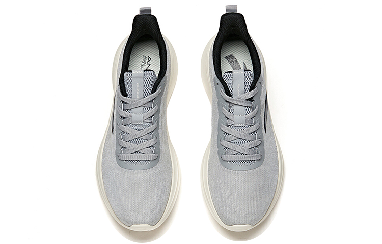Lookbook Anta安踏 減震防滑輕便 低幫 跑步鞋 灰色