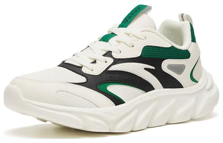 Anta Running Series Sneakers 'Ivory White Black Green' 圖 2