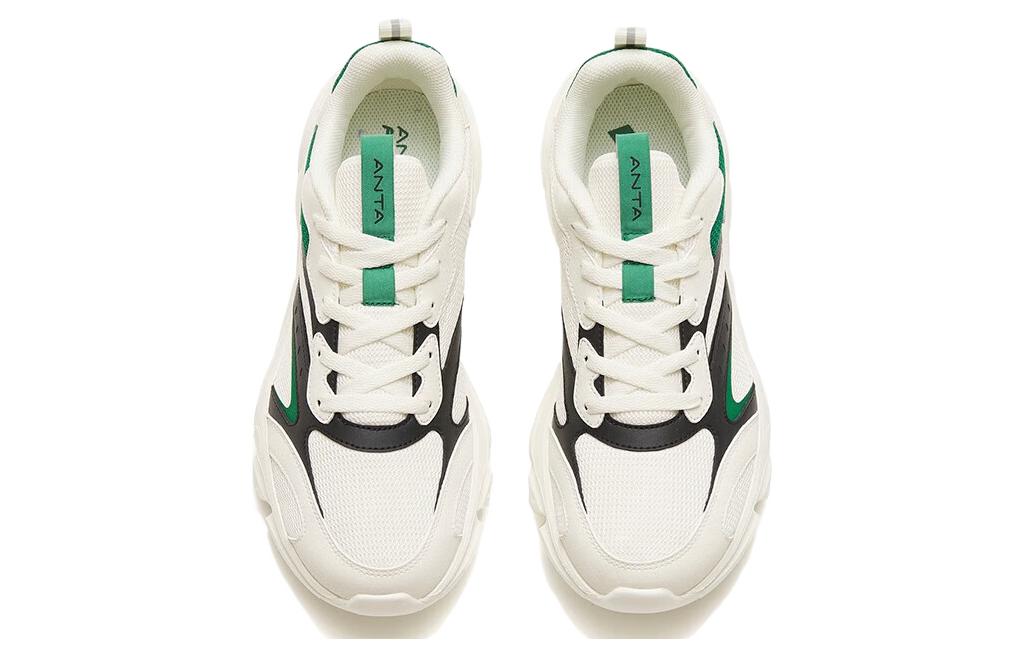 Anta Running Series Sneakers 'Ivory White Black Green' 圖 3