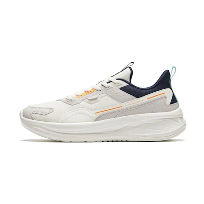 Anta Running Shoes 'White Beige Navy'