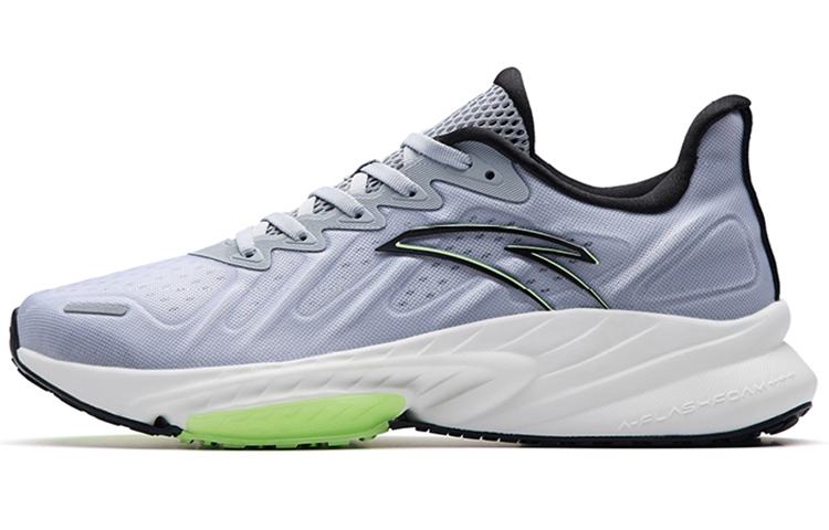 Anta Runninng Series Sneakers 'Grey Black Green' 112215587S-4