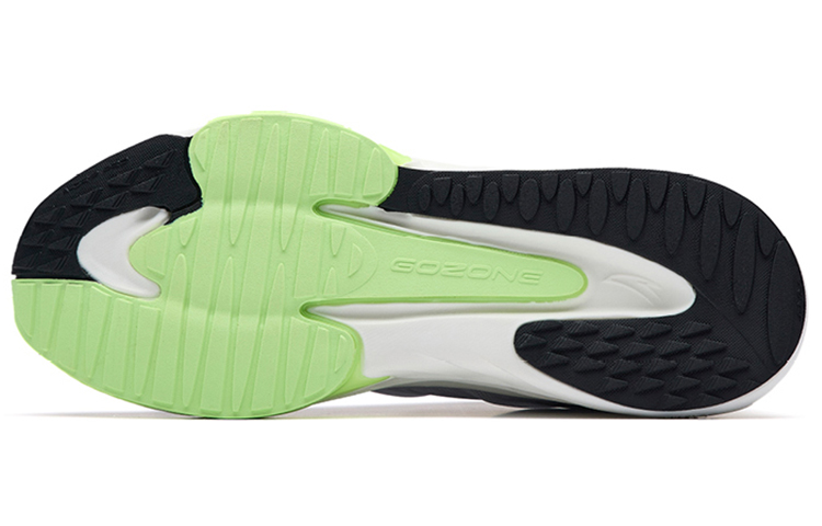 Details for Anta Running Series Kasut 'Kelabu Hitam Hijau' 112215587S-4