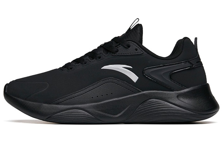 Buy Anta Running Series Sneakers Kulit 'Hitam Putih' 112215571-7