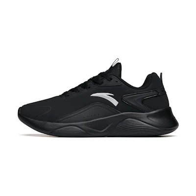 Anta Runninng Series Sneakers Leather 'Black White'