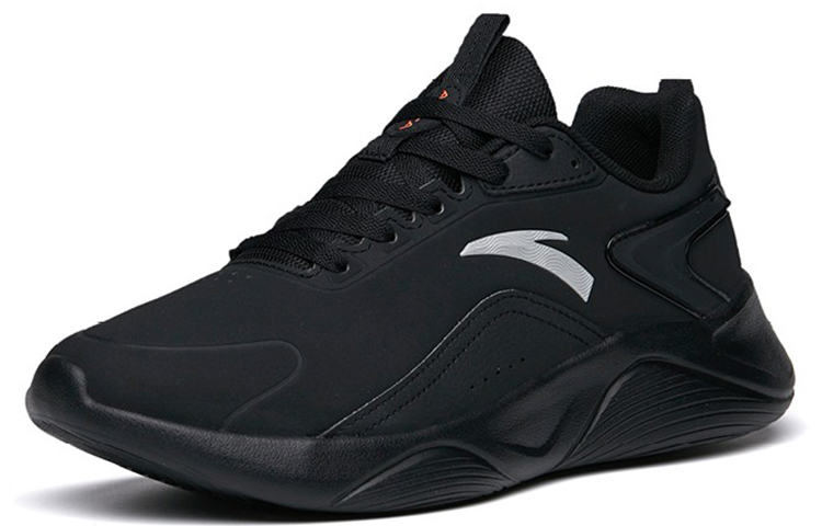 Order Anta Running Series Sneakers Kulit 'Hitam Putih' 112215571-7