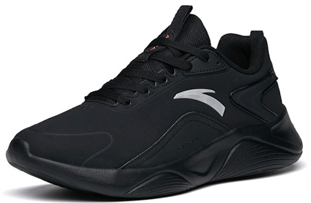 Anta Runninng Series Sneakers Leather 'Black White' 112215571-7 Order Anta Runninng Series Sneakers Leather 'Black White' 112215571-7